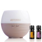 doTERRA Petal párologtató / 5 ml Levendula és Vadnarancs illóolaj